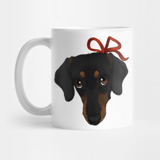 Puppy eyes daschund Mug